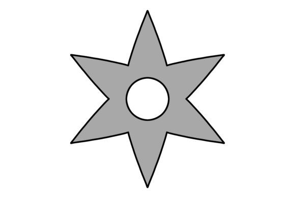 Combat Steel Shuriken Artwork