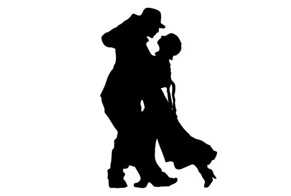 Couple Dancers Male and Female