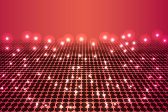 Futuristic Background in 80s Vector