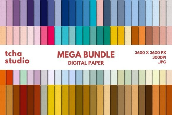 Grunge Texture Digital Papers Bundle Set 9