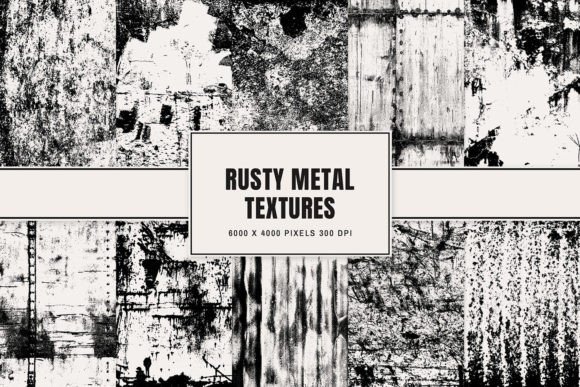Rusty Metal Textures: Elevating Digital Art with Authentic, Timeless Detail