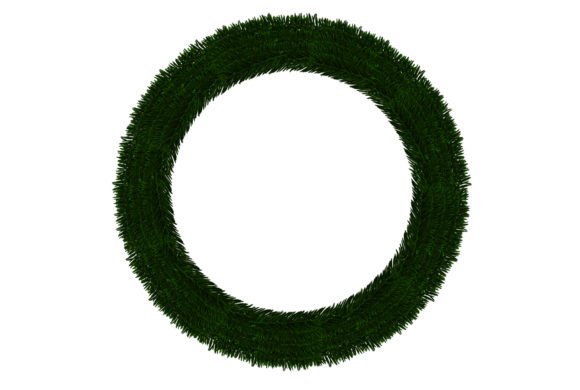 Traditional Christmas Wreath Artwork