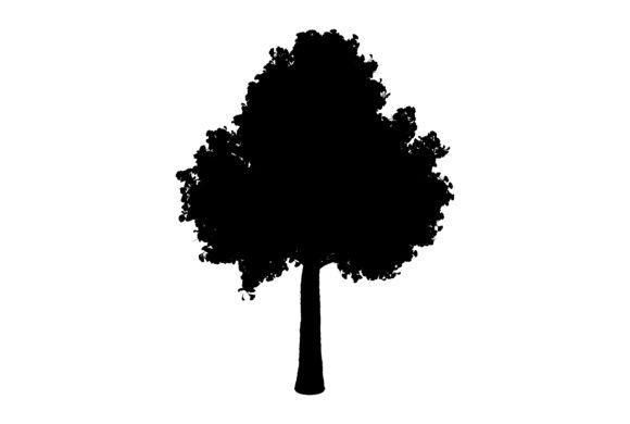 Tree Silhouette Illustration: A Versatile Design Element for Creatives and Businesses