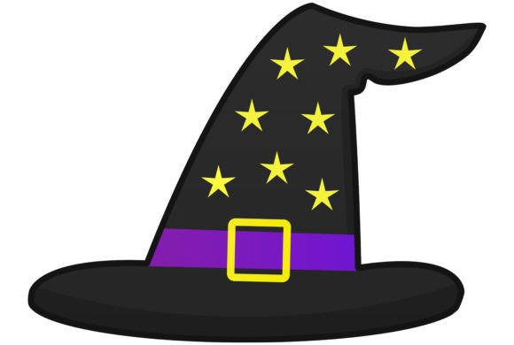 Witch Hat Illustration Art